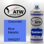 Preview: Chevrolet, Blue Metallic, WA5257: 400ml Sprühdose, von ATW Autoteile West.